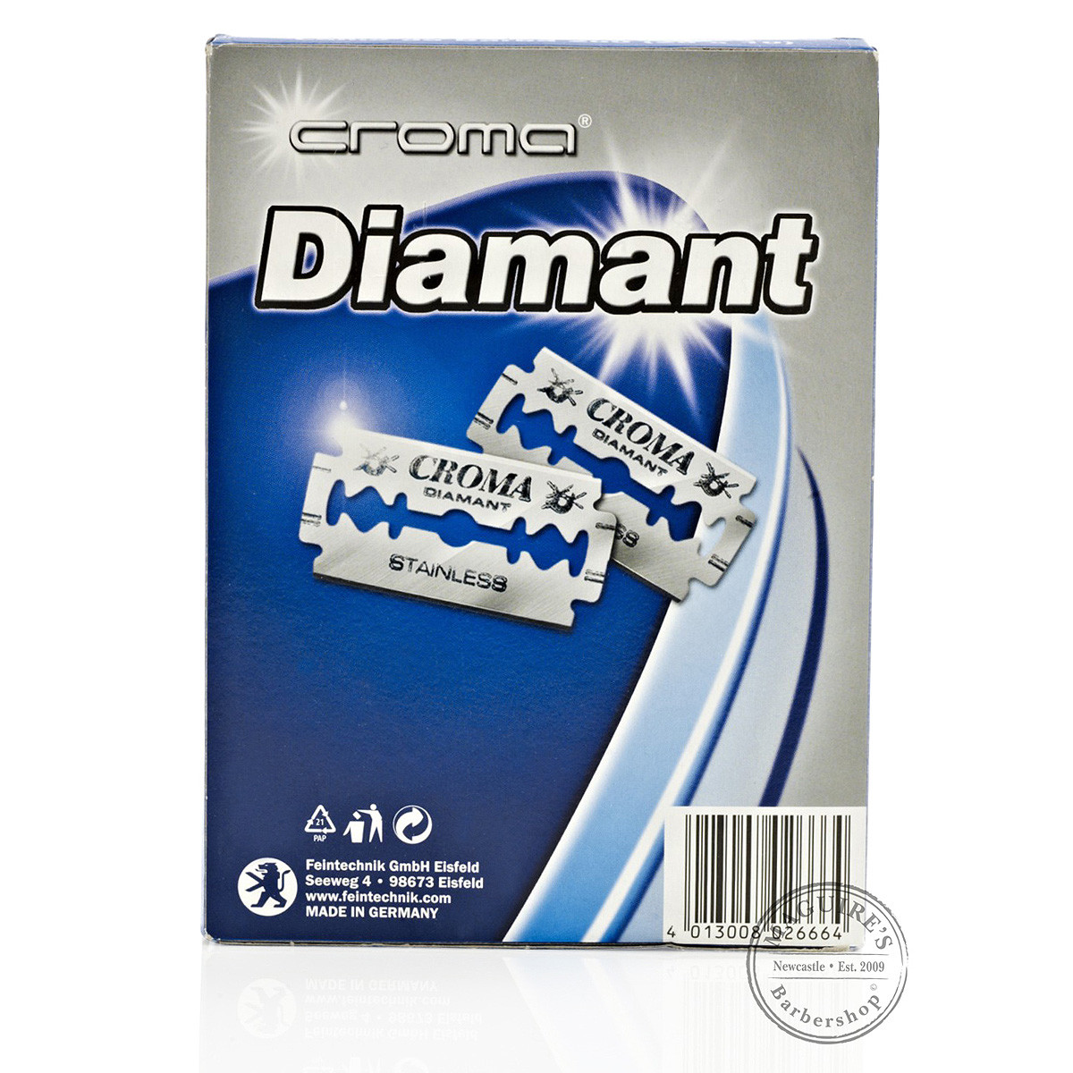 Croma Diamant Double Edge (DE) Razorblade MAGUIRE'S