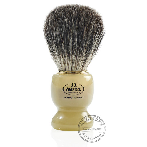 Omega #63171 Pure Badger Hair Shaving Brush