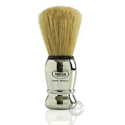 Omega #10029 Pure Bristle Shaving Brush