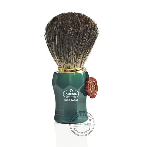 Omega #6152 Pure Badger Hair Shaving Brush