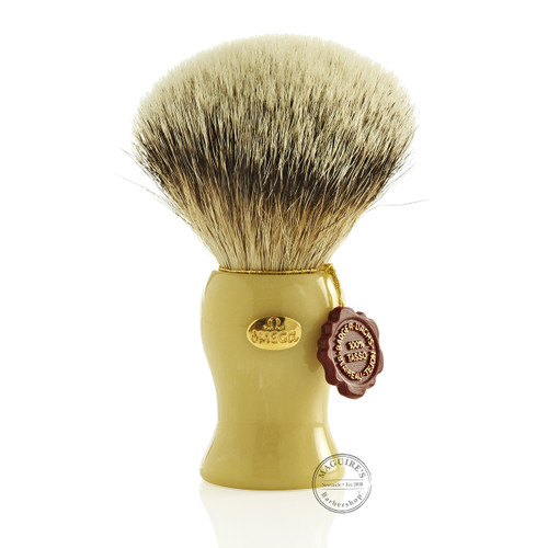 Omega #6212 Pure Badger Hair Shaving Brush