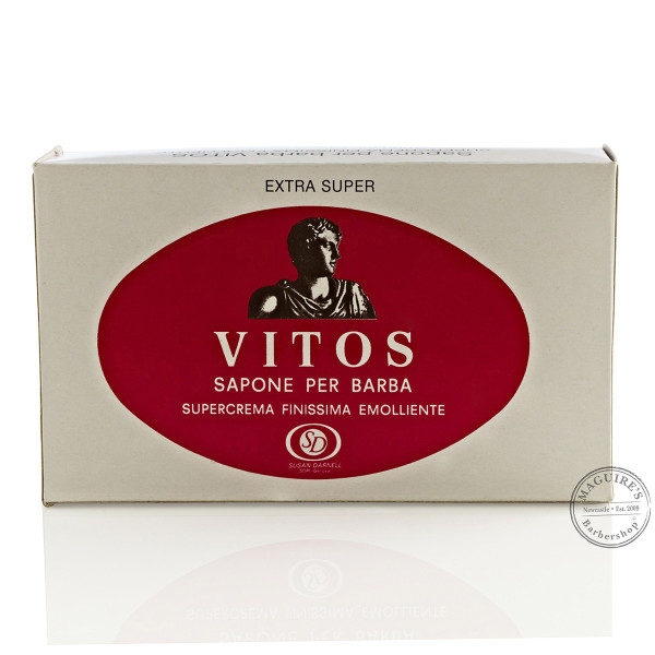 Vitos Shaving Soap Block - Extra Super Cocoa