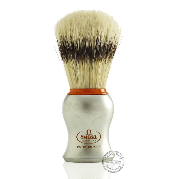 Omega #11573 Pure Bristle Shaving Brush