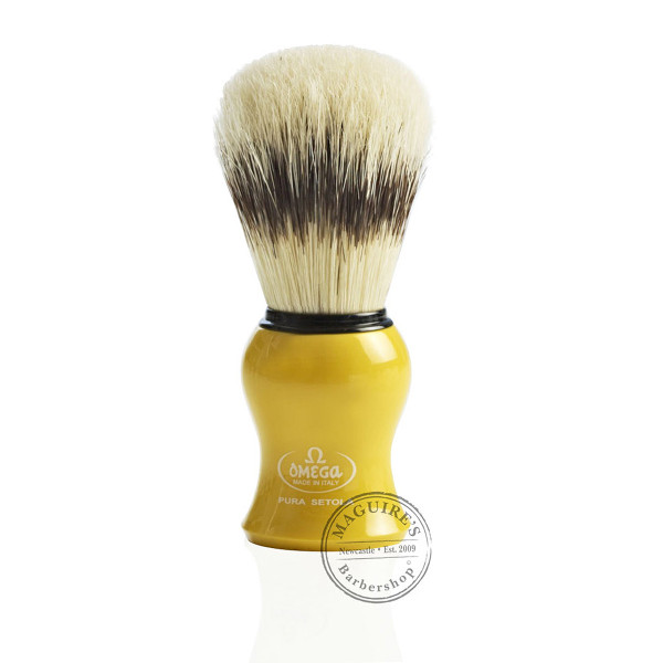 Omega #80265 Pure Bristle Shaving Brush