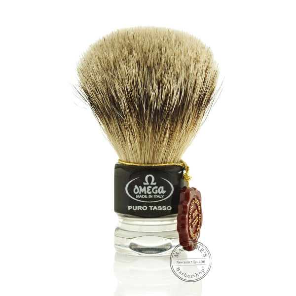 Omega #615 Pure Badger Hair Shaving Brush