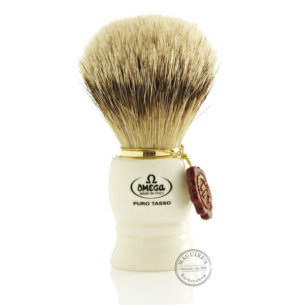 Omega #641 Pure Badger Hair Shaving Brush