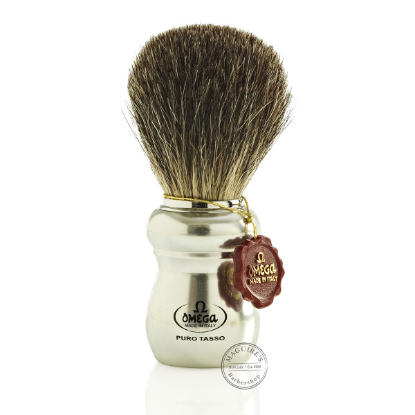 Omega #6653 Pure Badger Hair Shaving Brush