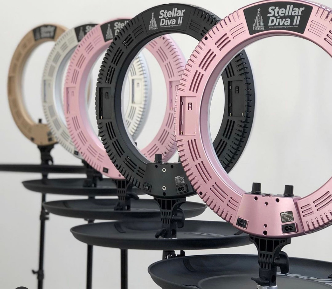 The New Stellar Diva ll Pro Ring Light + Photo Stand and Tray+HOLIDAY GIFT  - Stellar Lighting Systems