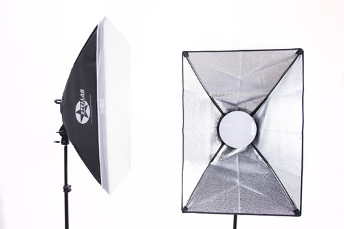 Stellar Orion, our verion of 3-Point Lighting Soft boxes.