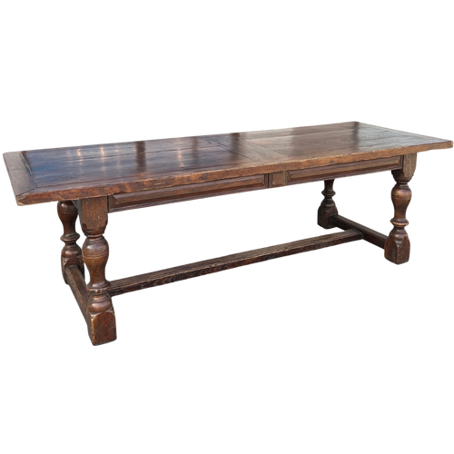 English Oak Refectory Dining Table
