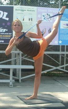 Stretching Strap for Cheerleaders Flexibility Stunt Strap Bands for Stretching e