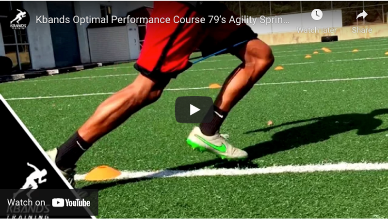 Kbands Optimal Performance Course | 79’s Agility Sprint And Power Shuffle