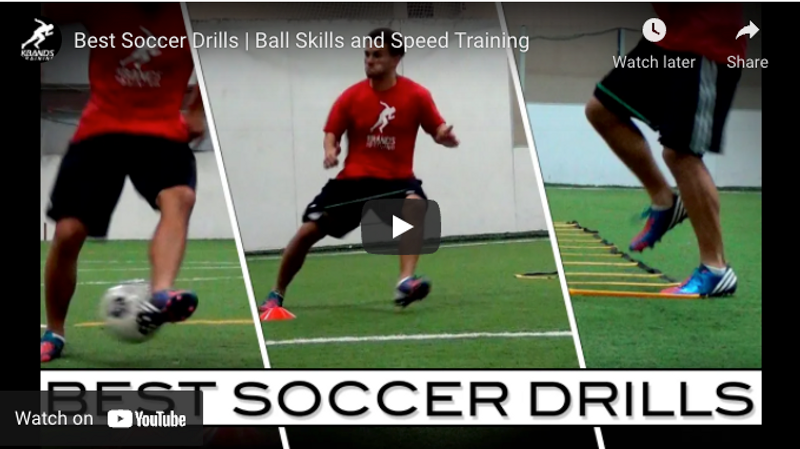 Cone Drills, 10 Set-ups, 20 Exercises, Football Training