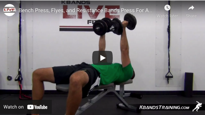 Is Bench Press, Flys or Resistance Bands Best for Getting a Bigger Chest? -  Kbands Training