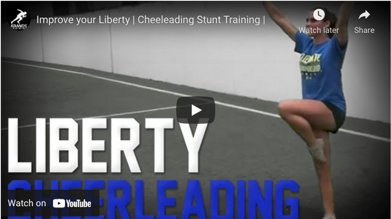 cheer stunts liberty