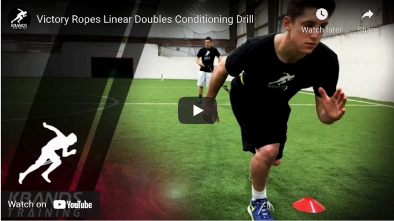 Victory Ropes Linear Doubles Conditioning Drill Victory Ropes Linear Doubles Conditioning Drill