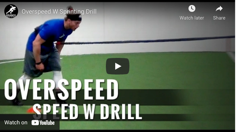 Overspeed W Sprinting Drill Overspeed W Sprinting Drill