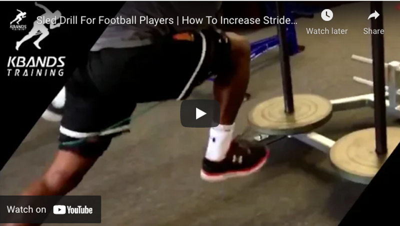 Sled Drill For Football Players Sled Drill For Football Players