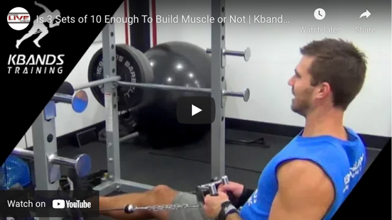 Is 3 Sets Of 10 Enough To Build Muscle Or Not Kbands Live 147 Kbands Is 3 Sets Of 10 Enough To Build Muscle Or Not Kbands Live 147 Kbands