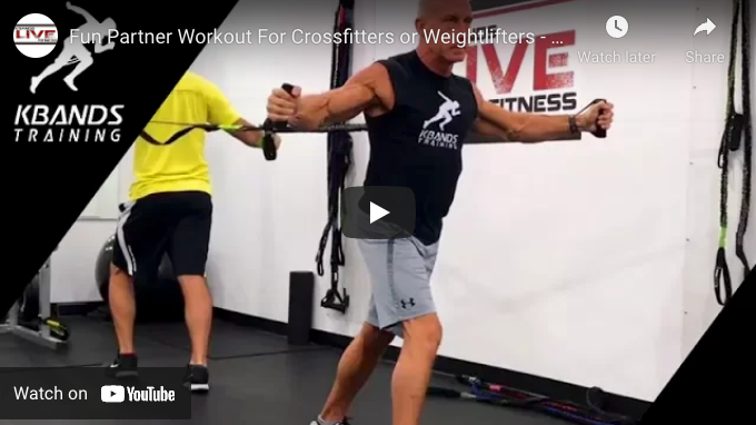 Fun Partner Workout for Crossfitters and Weightlifters | Kbands Live 143