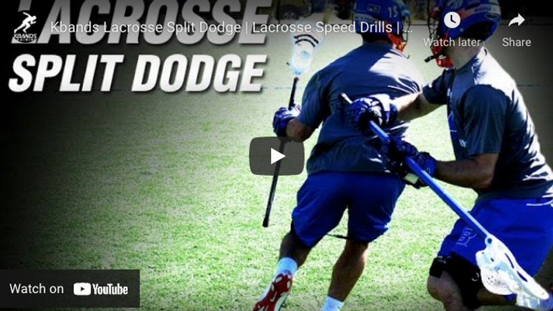 Lacrosse Split Dodge Drill Lacrosse Split Dodge Drill
