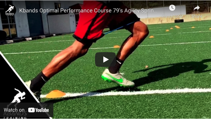 Kbands Optimal Performance Course | 79’s Agility Sprint And Power Shuffle