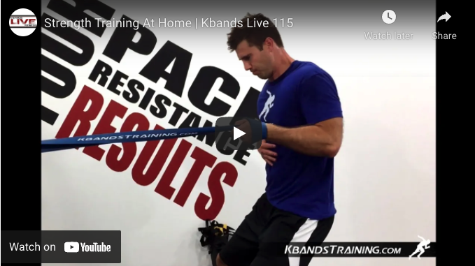 Strength Training At Home | Kbands Live 115