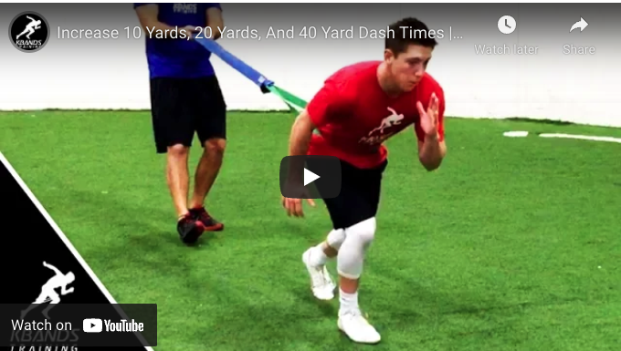 Increase 10 Yards, 20 Yards, And 40 Yard Dash Times | Anchor Drag Sprints