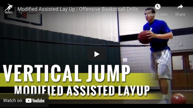 lay up basketball