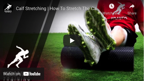 Calf Stretching | How To Stretch The Calf With A Recovery Foam Roller