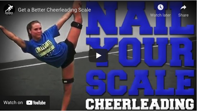 Cheerleading Stunts | Improve Scale | Balance & Strength 