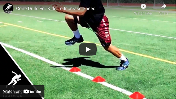Fast Footwork Cone Drill