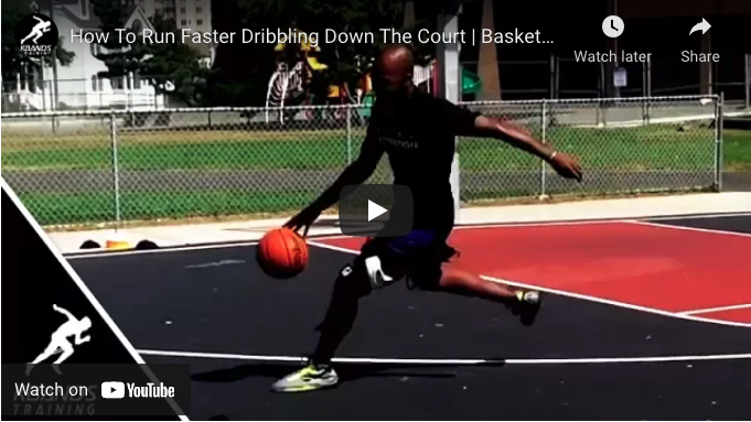 How To Run Faster Dribbling Down The Court