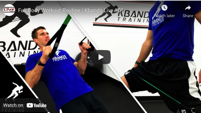 Full Body Workout Routine | Kbands Live 101