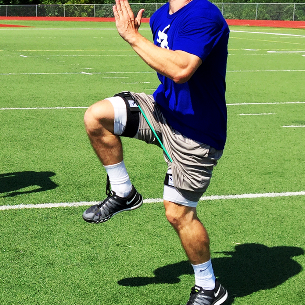 Hip Flexor High Knee Kbands Exercise To Make You Run Faster - Drill 1009