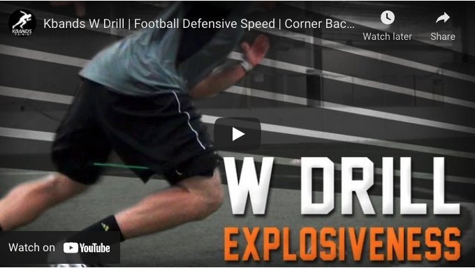 Kbands W Drill for Football Players