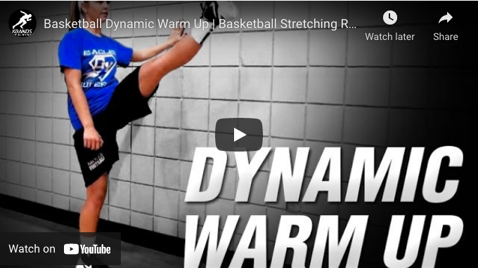 Girls Basketball Dynamic Warm Up