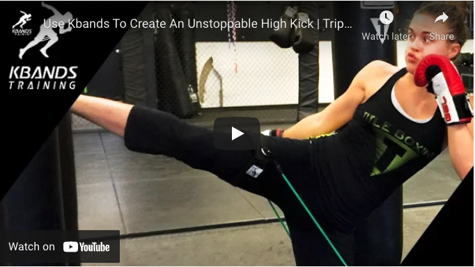Use Kbands To Create An Unstoppable High Kick | Triple Threat Kick Combo
