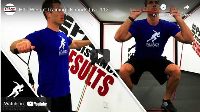 HIIT Weight Training | Kbands Live 112
