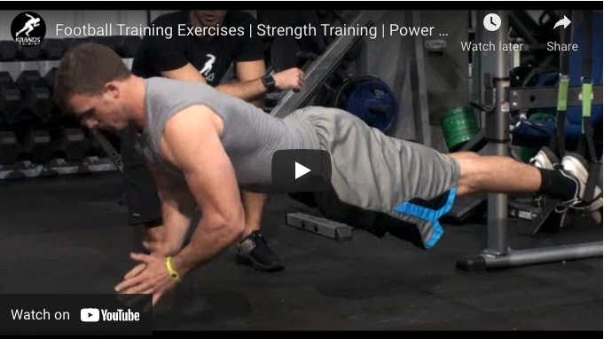 Increase Football Power with High Intensity Strength Training