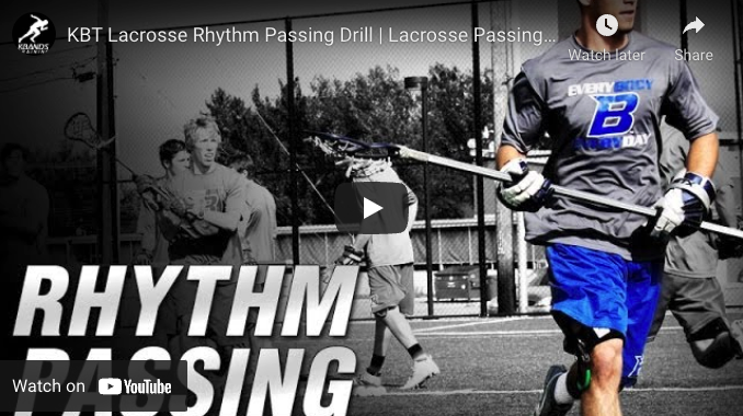 Lacrosse Rhythm Passing Drill