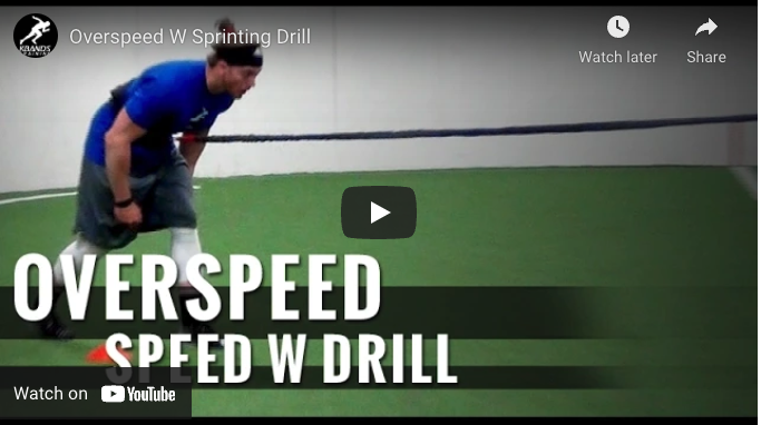 Overspeed W Sprinting Drill
