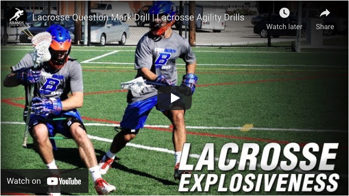Lacrosse Question Mark Dodge Drill