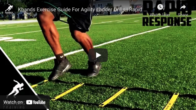 Kbands Exercise Guide For Agility Ladder Drills | Rapid Response Ladder Trainer