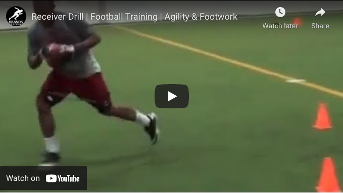 Receiver Drills | Football Tactics | Agility & Footwork