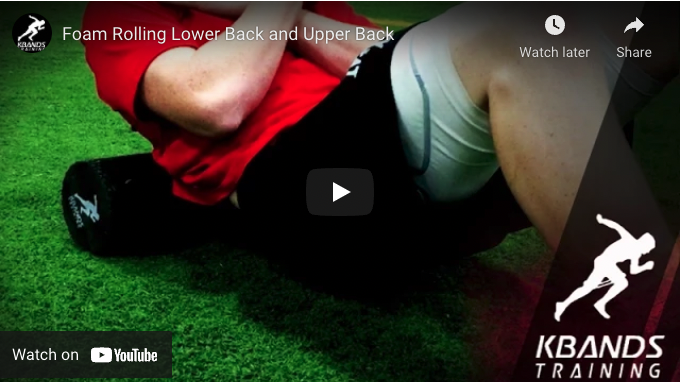 Foam Rolling Lower Back and Upper Back