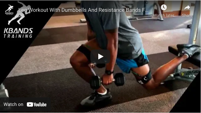 Leg Workouts With Dumbbells And Resistance Bands For Runners