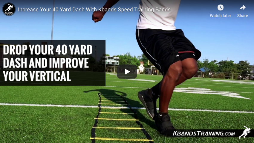 Increase Your 40 Yard Dash With Kbands Speed Training Bands