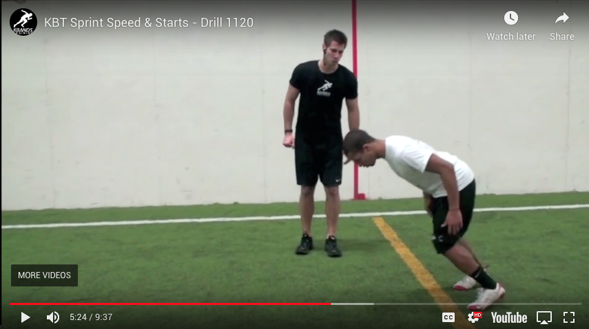 Sprint Speed & Starts - Drill 1120