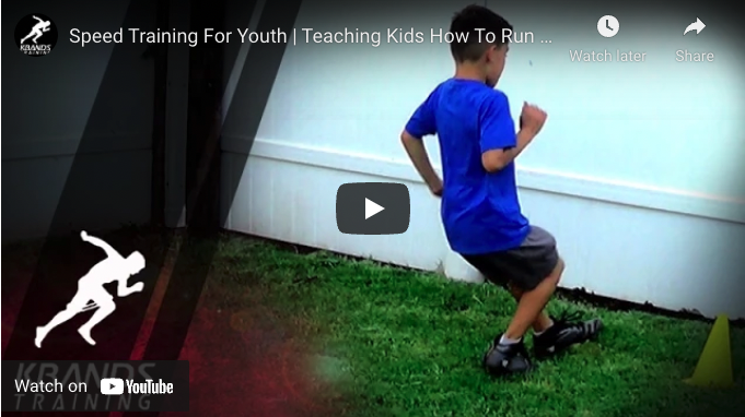 Speed Training For Youth | Teaching Kids How To Run Faster